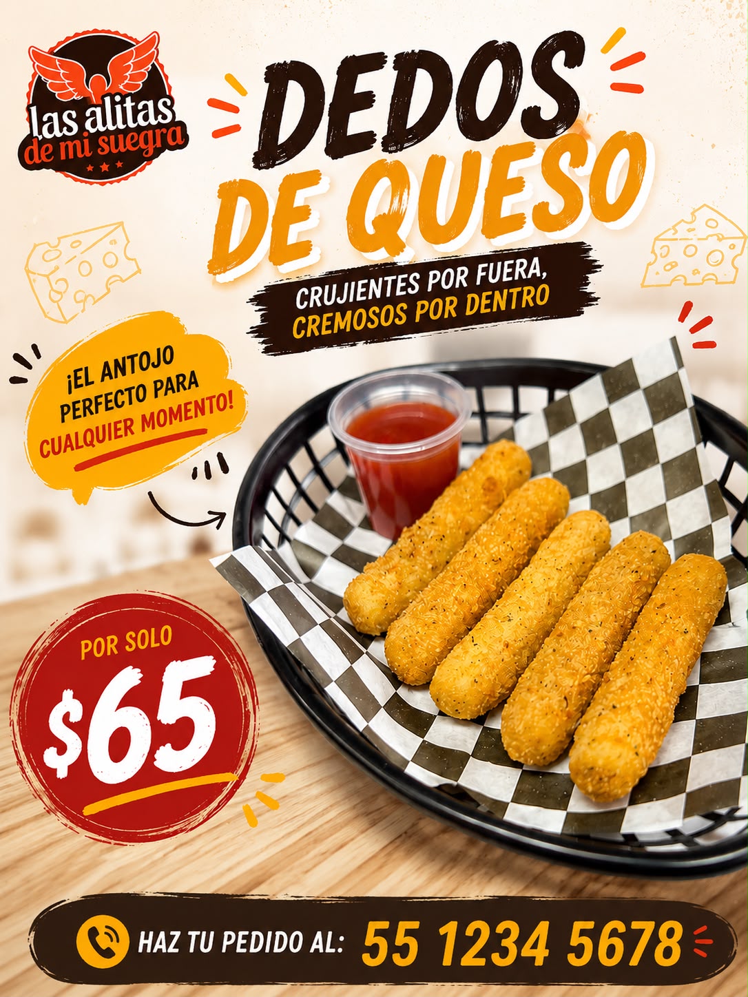 Dedos de queso
